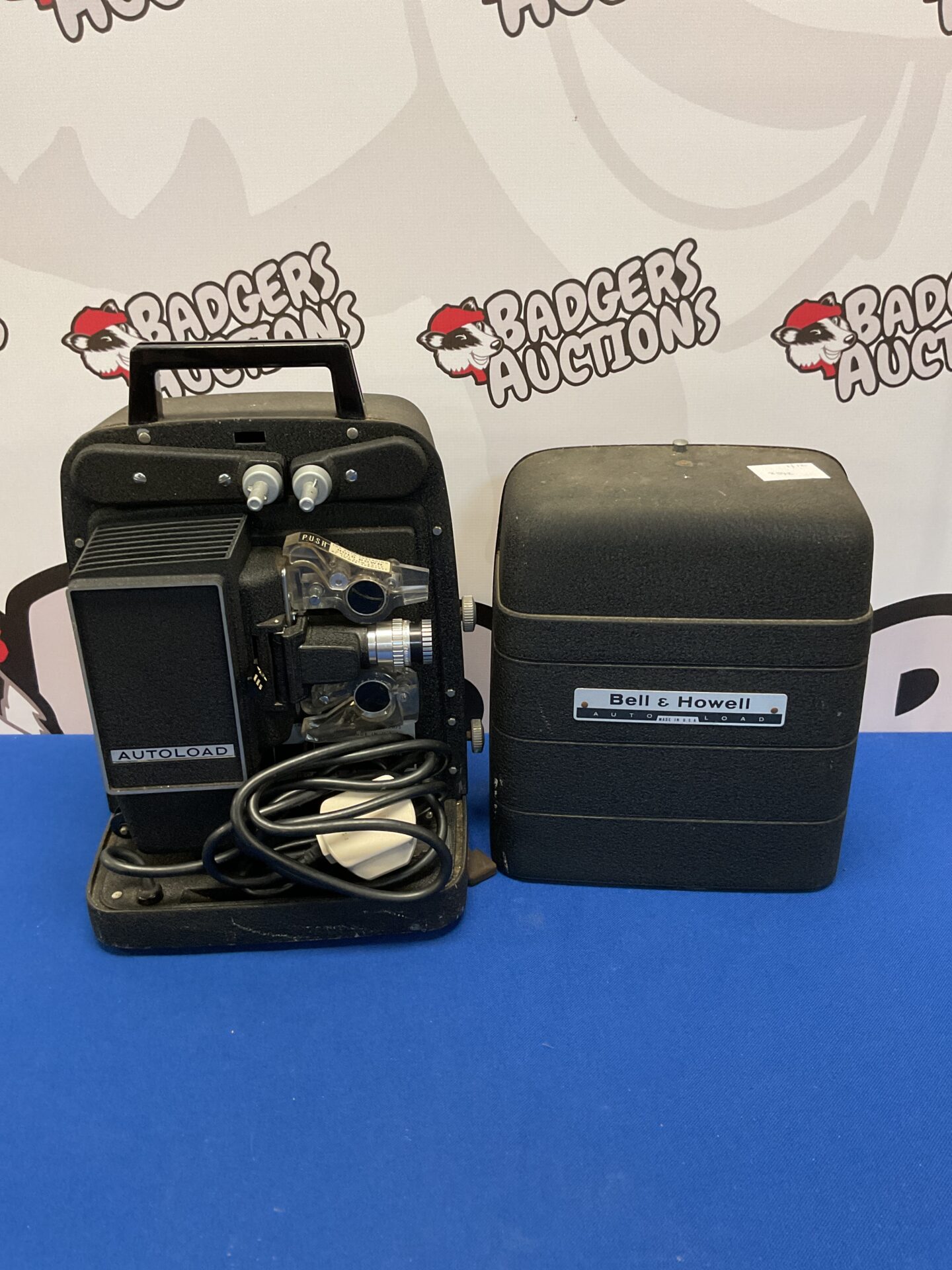 105 Bell & Howell auto load 8mm film projector