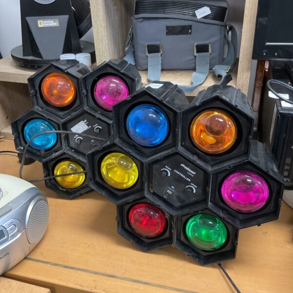 Vintage Prosound L53AG flower disco lights for parties and events.