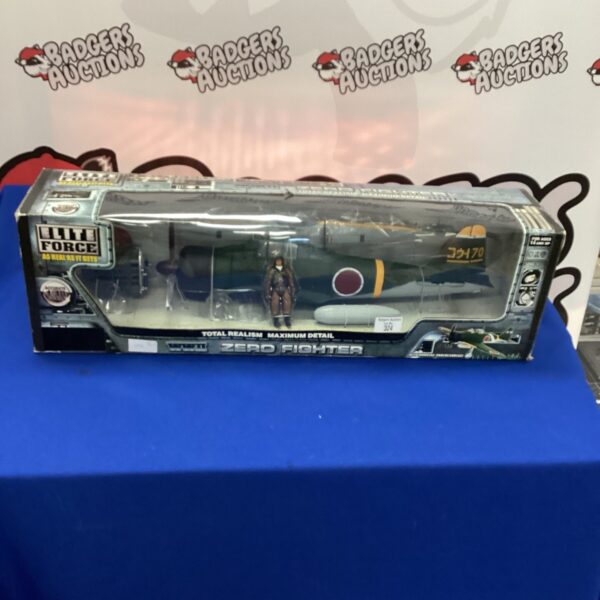 Elite Force Zero Fighter model airplane in original box.