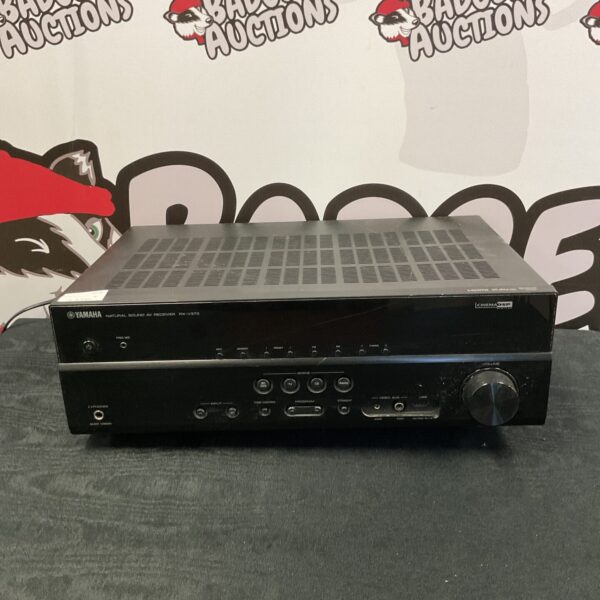 Used Yamaha RX-V373 AV receiver for home theater system.