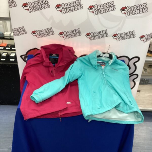 Ladies Trespass jackets size M, a lot of two outdoor jackets.