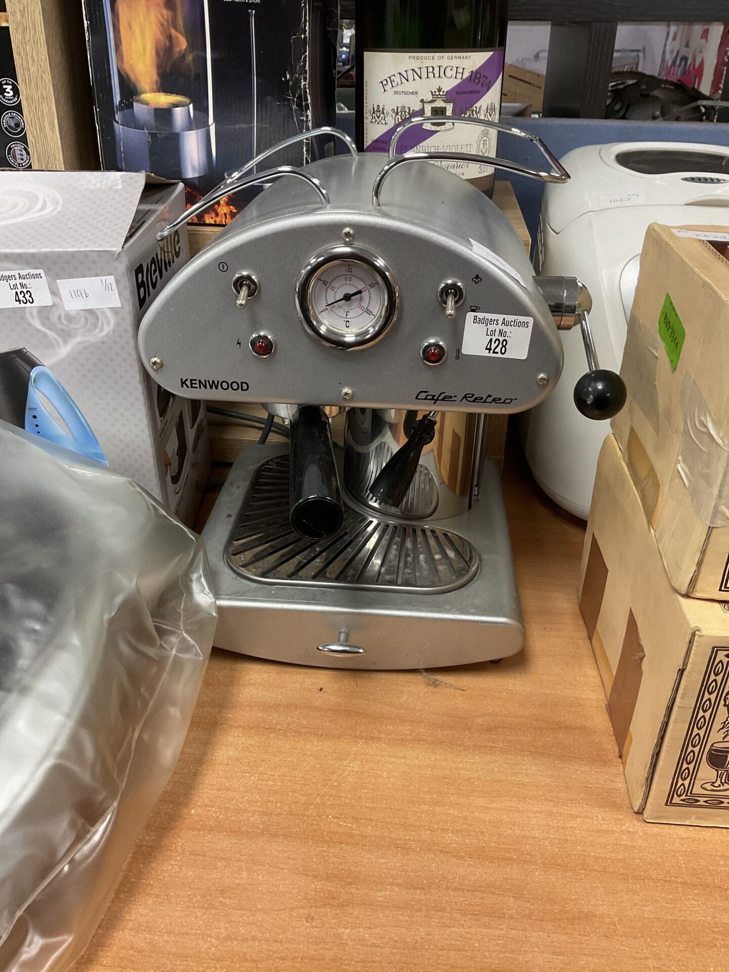 428 Kenwood cafe retro coffee machine