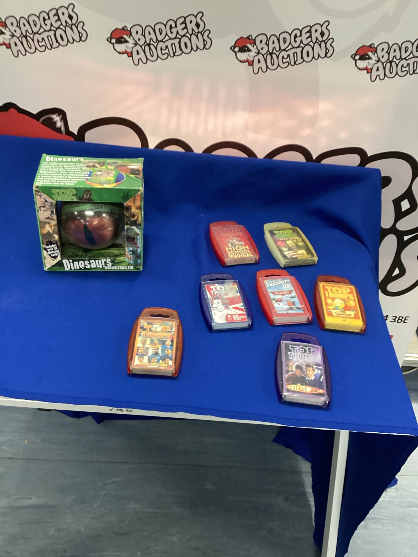 341 Seven Sets of Top Trumps and a Dinosaur Top Trumps