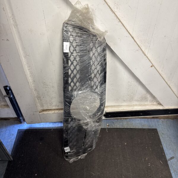 Black Mercedes ML class front grille, automotive part.