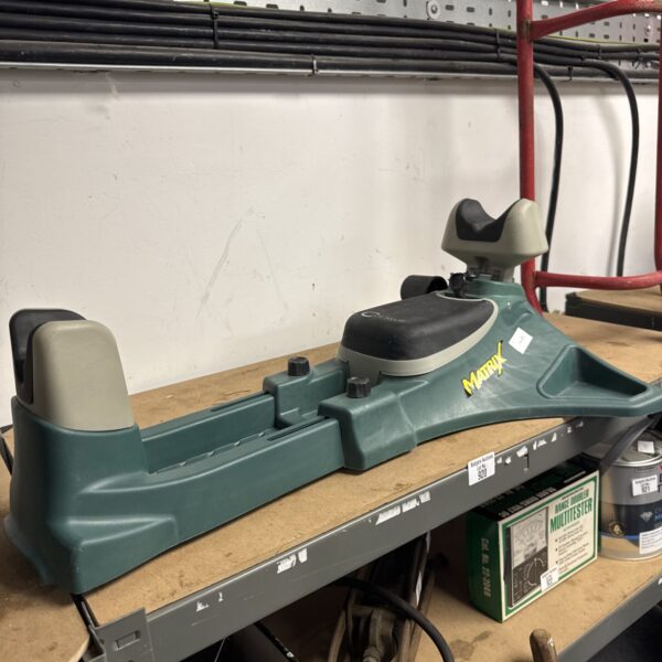 Caldwell Matrix rifle steady for stable shooting support.