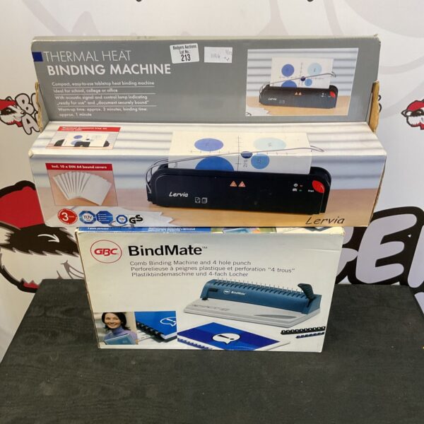 Bindmate thermal heat binder machine for office and school use.