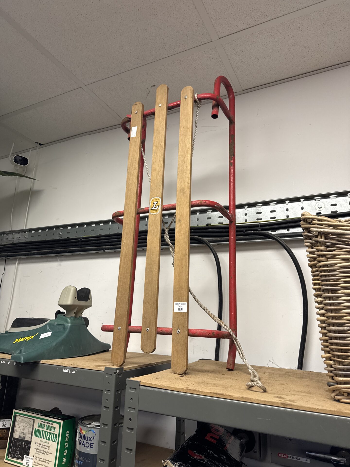 909 Vintage Lew ways ltd show sled
