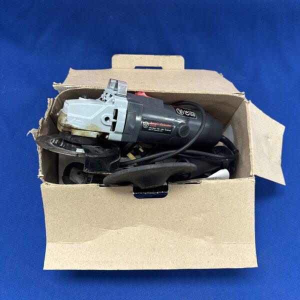 Used 600w angle grinder for DIY projects and workshop tasks.