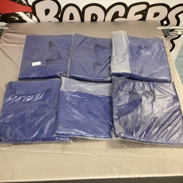 Lot of six packs of new plastic carrier bags.