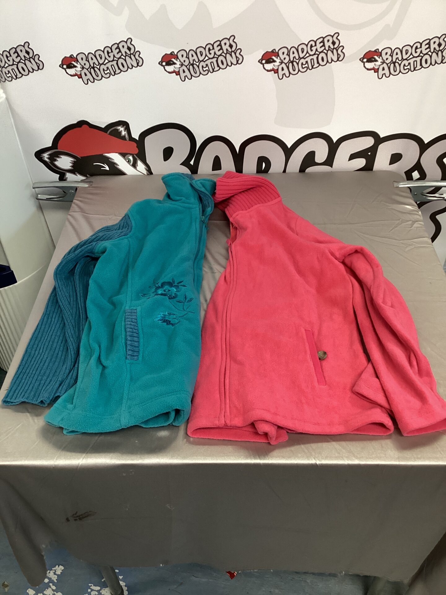 630 Two ladies fleeces inc lands end both size 10-12