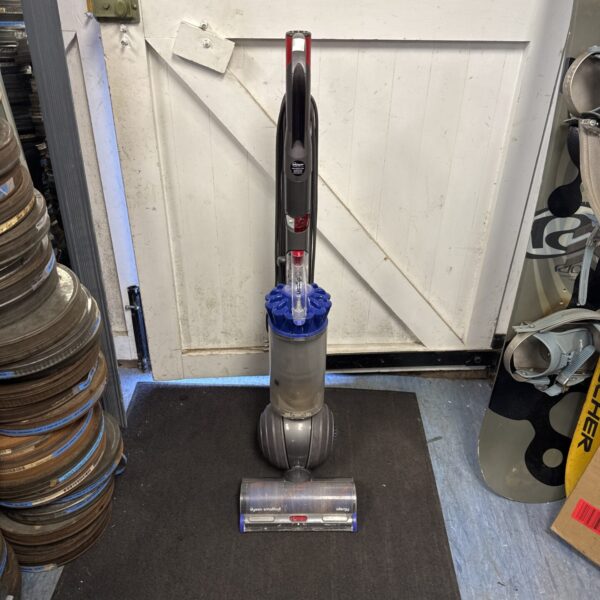 Dyson Ball vacuum cleaner in a domestic setting.