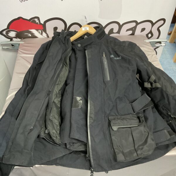 Weise XL motorcycle jacket and trousers set for sale.