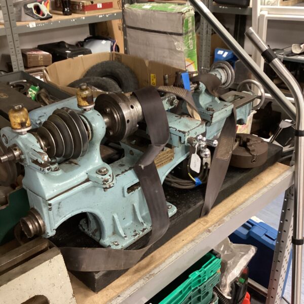 Antique Drummond Brothers lathe for metalworking and restoration.