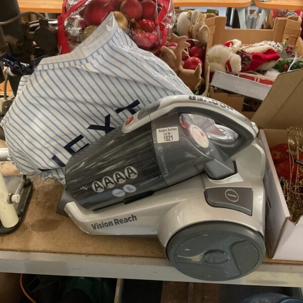 Vintage Vision Reach cylinder vacuum cleaner in used condition.