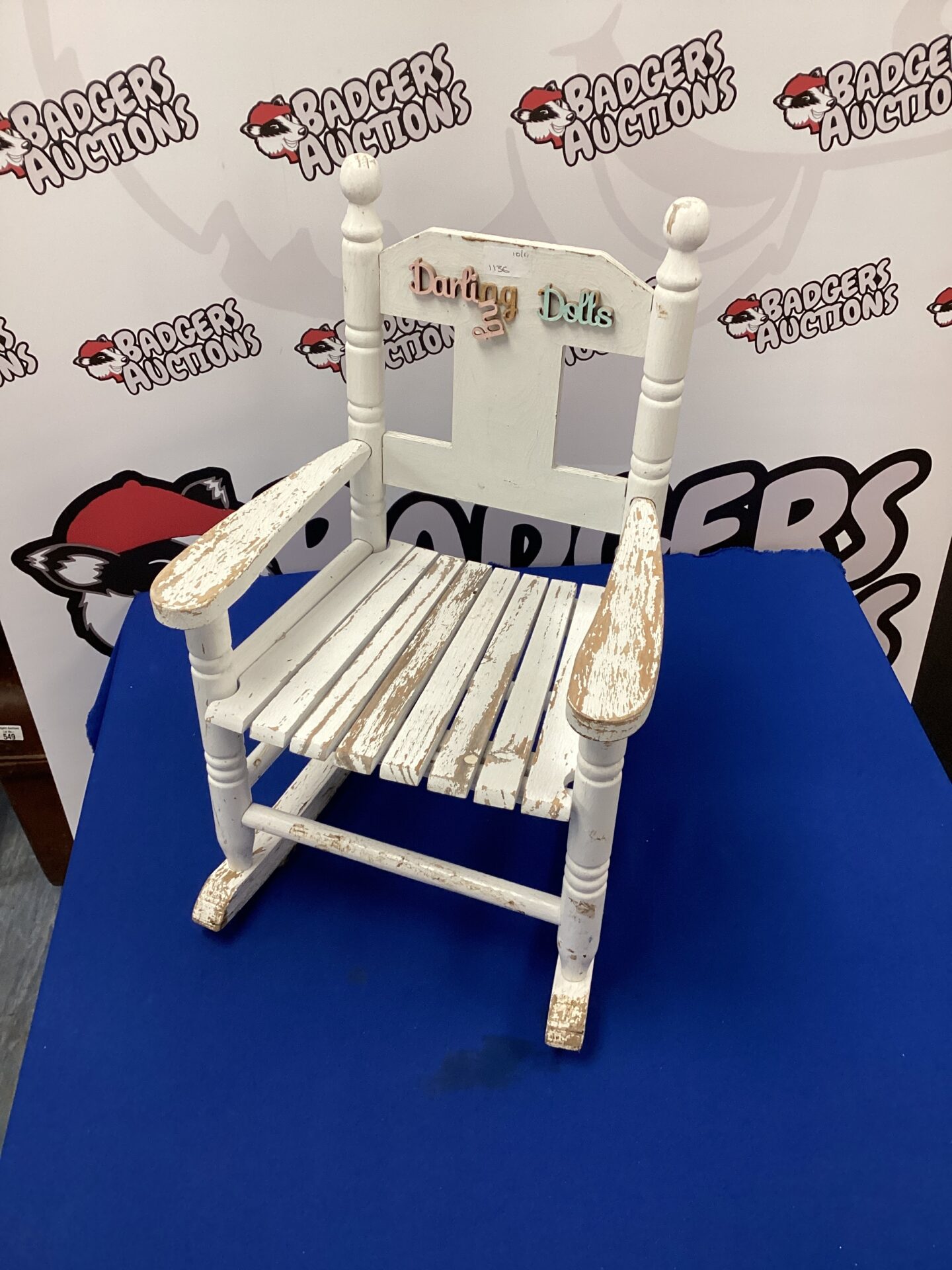 505 Childs darling dolls rocking chair