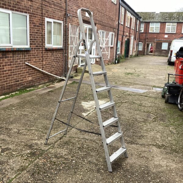 Used Youngmans 6ft aluminium step ladder for DIY tasks.