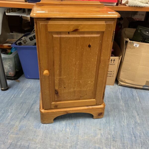 Vintage Ducal pine cabinet with a single door.