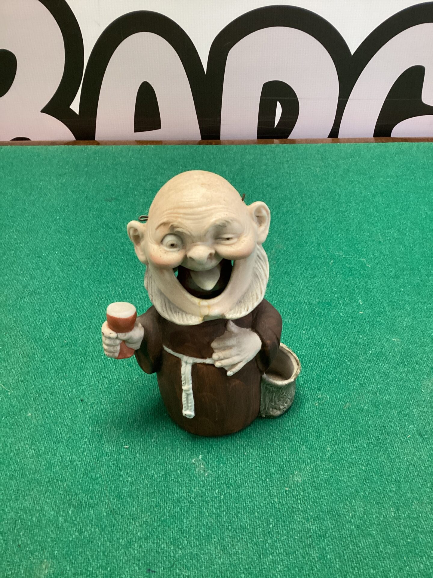 222 Pottery nodding monk