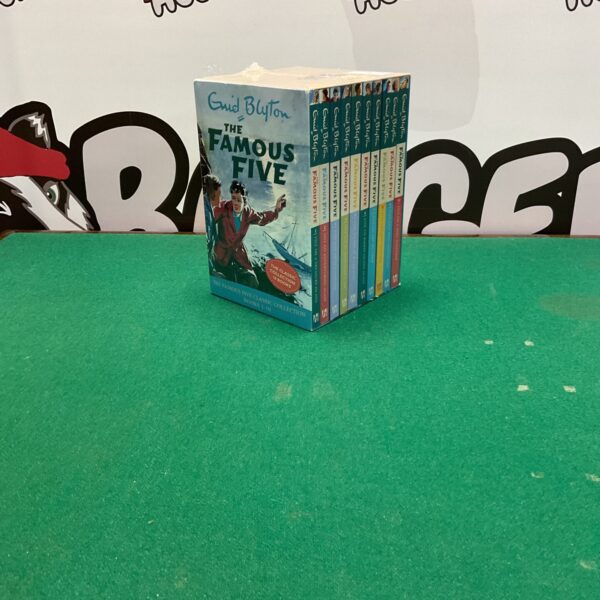 Sealed Enid Blyton Famous Five book collection for collectors.