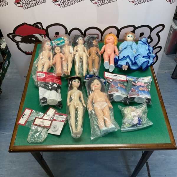 Vintage Darice Cover Girl doll and mixed lot of toys.
