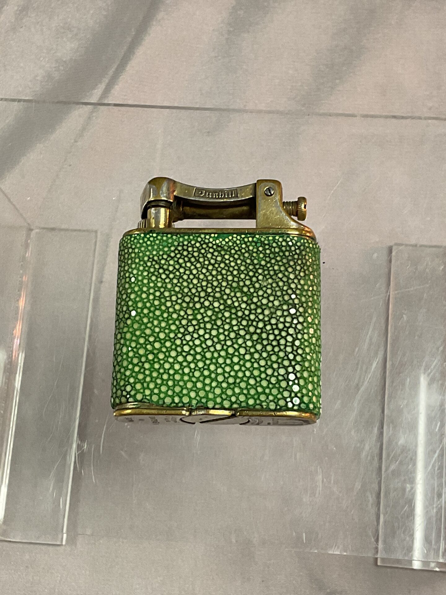804 Vintage Dunhill shagreen petrol lighter