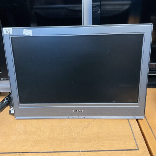 Used Sony Bravia 26 inch flatscreen television for home entertainment.
