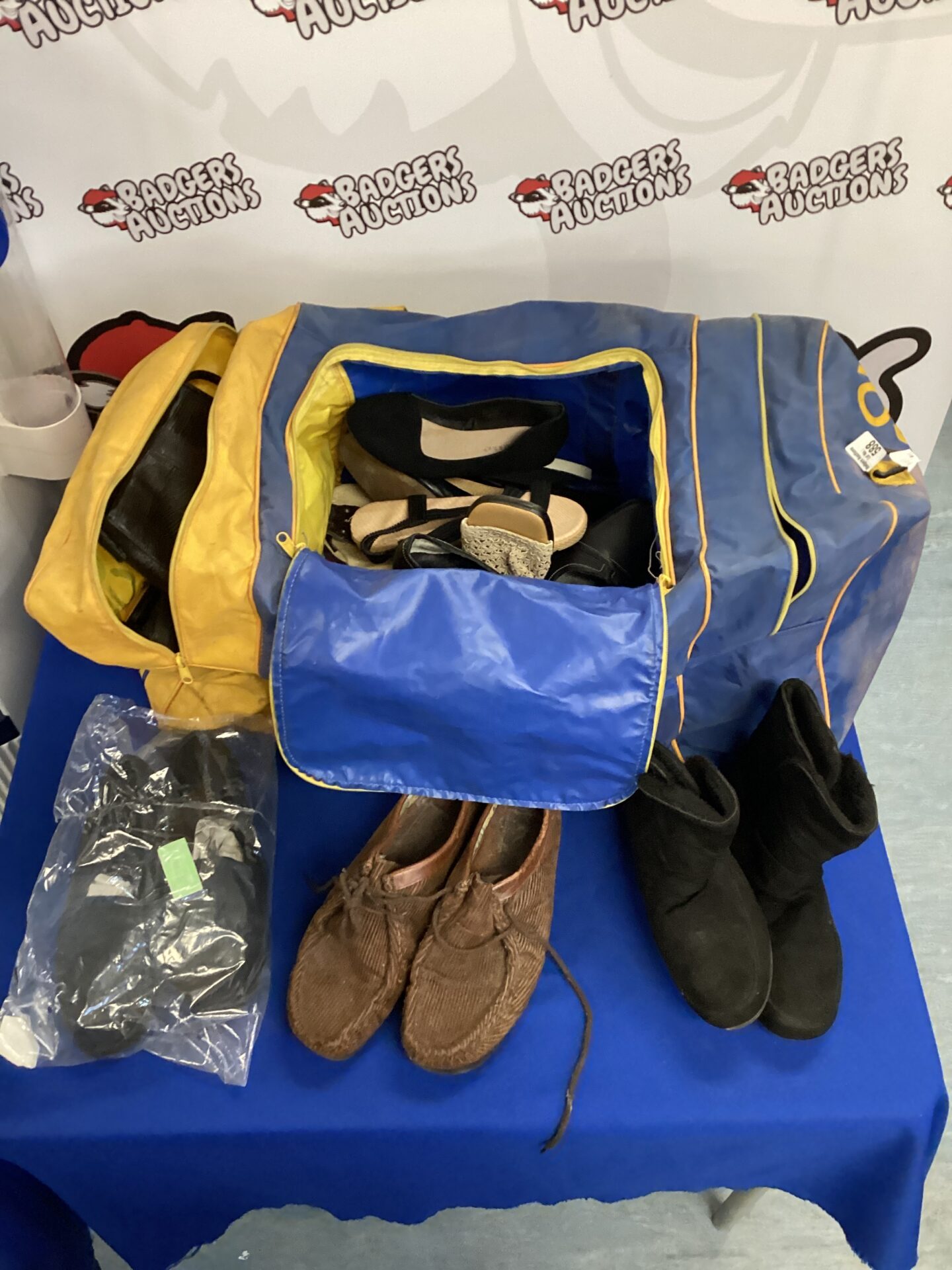 640 Sparco bag full of shoes