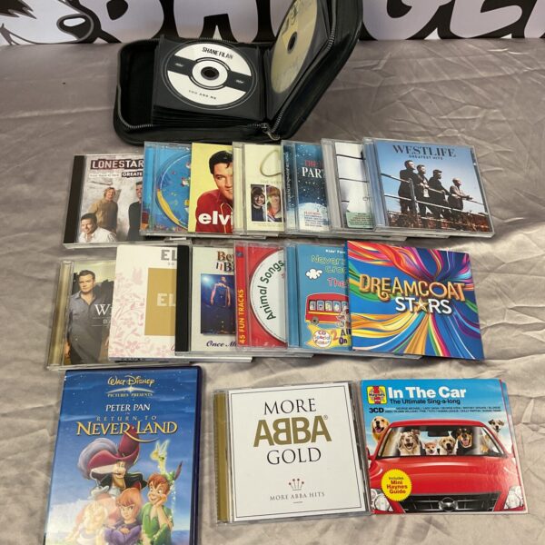 Large lot of CDs including ABBA, Westlife and Phil Collins.