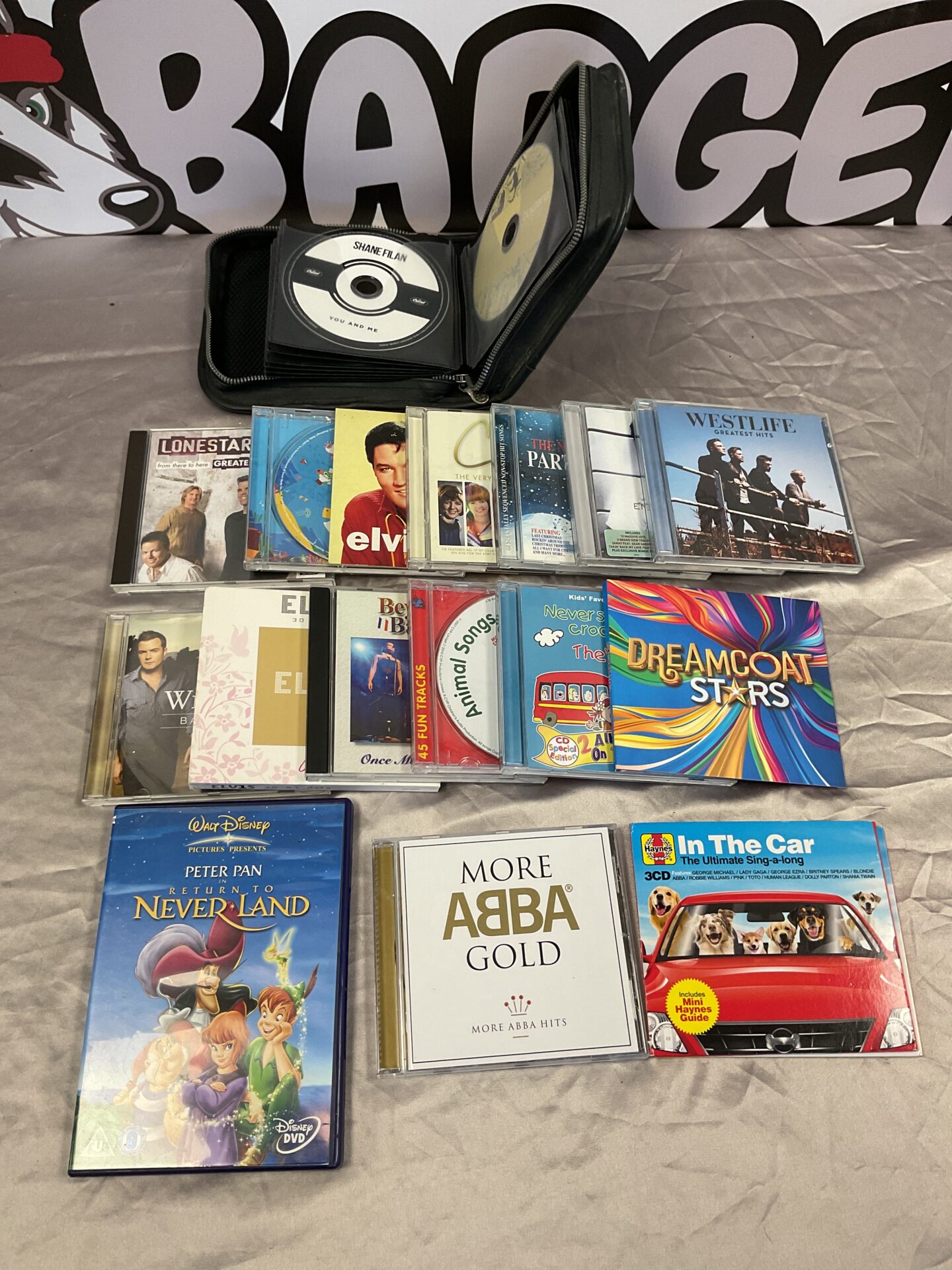 125 Large collection of CDs including ABBA,Westlife and Phil Collins