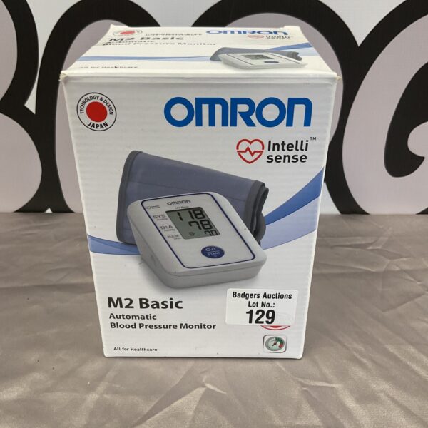 Omron M2 Basic automatic blood pressure monitor, Intelli Sense technology.