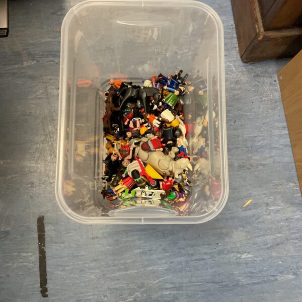 Large lot of vintage Playmobile figures for collectors.