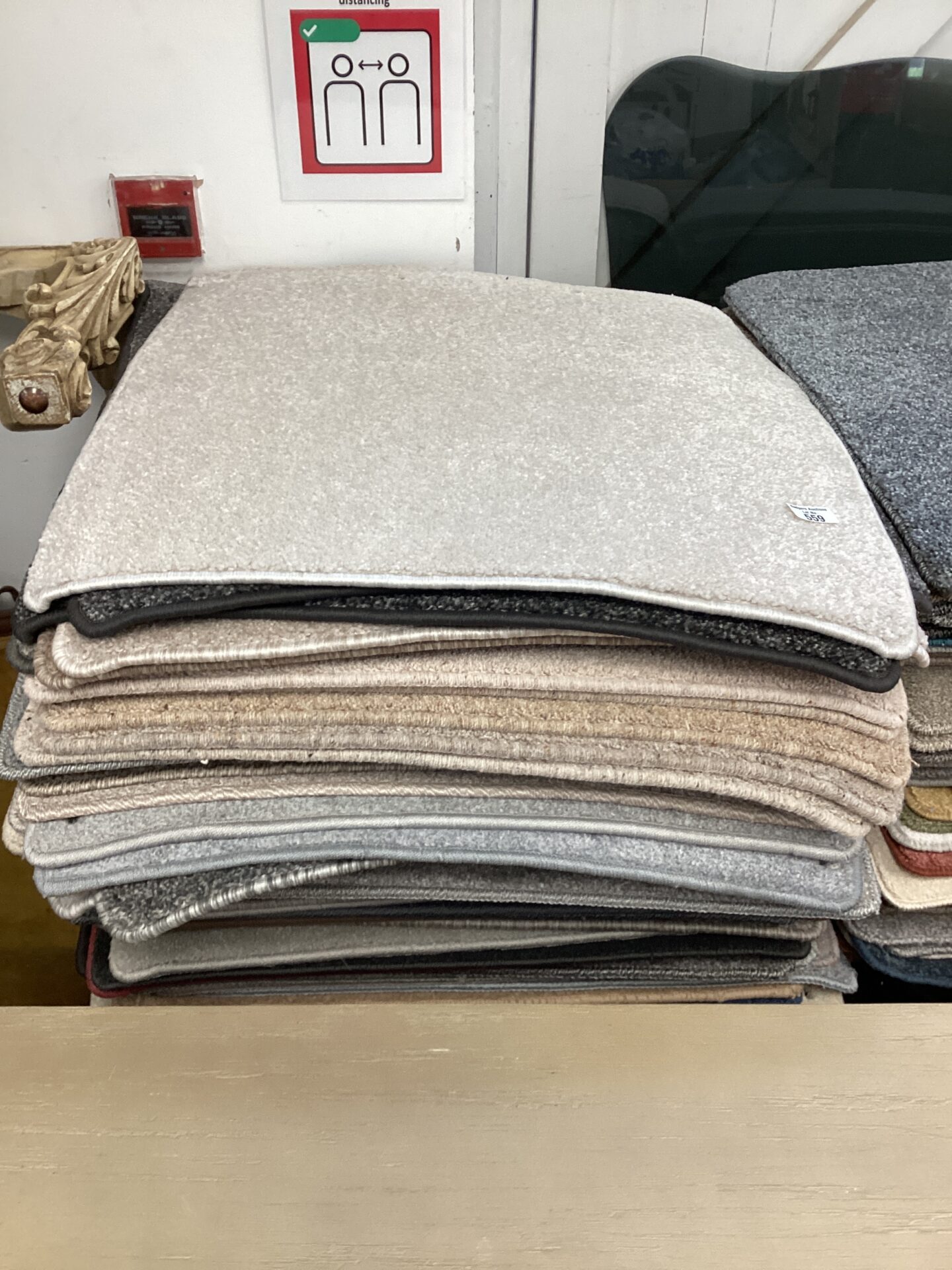 559 Approximately 50 carpet samples
