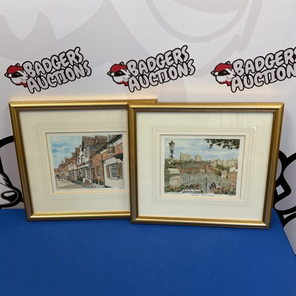 Limited edition Philip Martin prints of Beaconsfield and Windsor.