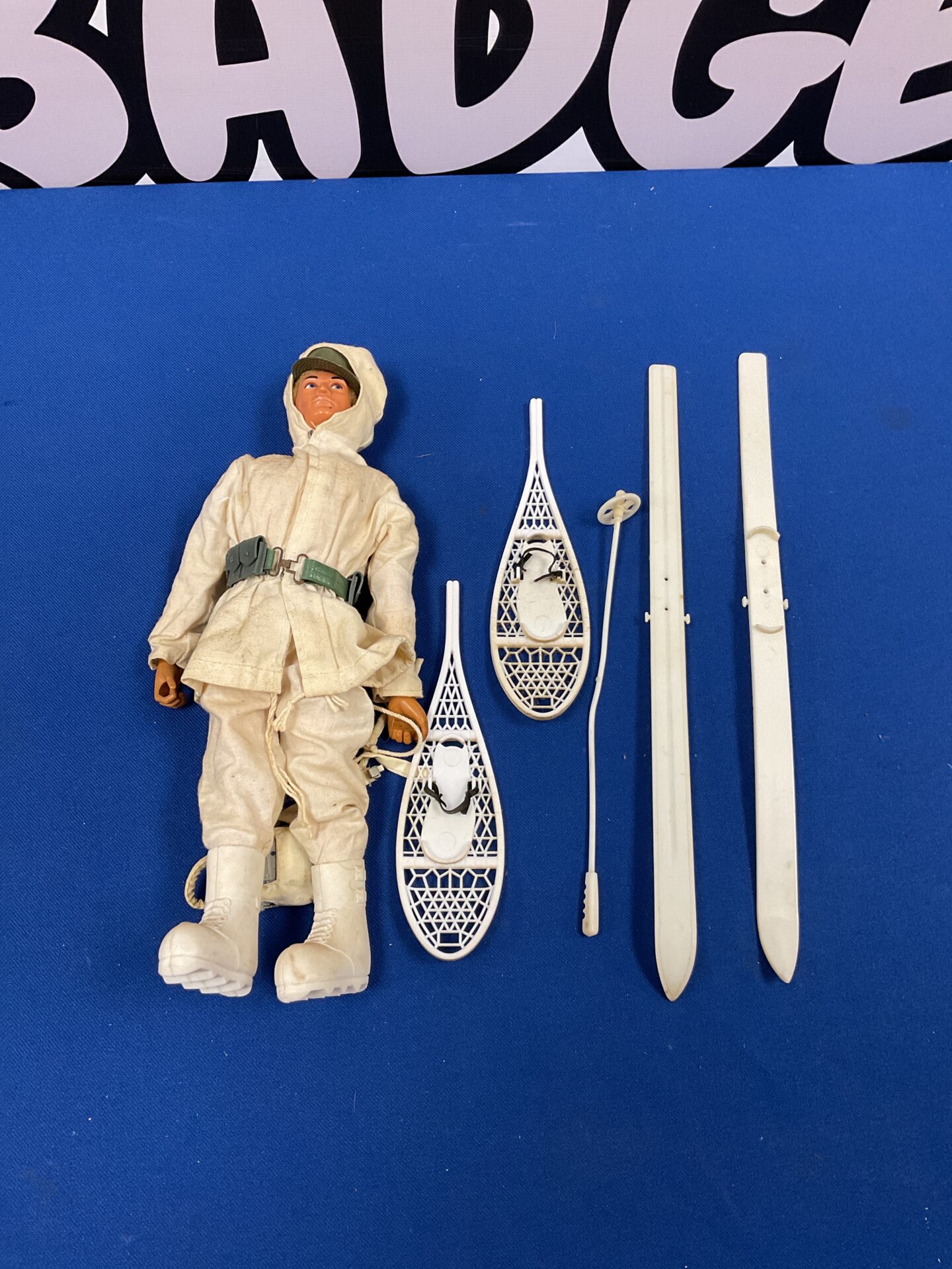 414 1964 palitoy action man ski patrol figure with accessories