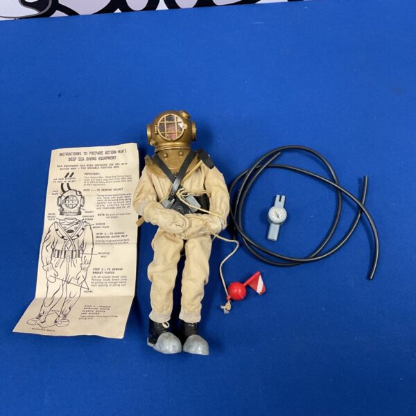 vintage palitoy action man deep sea diver
