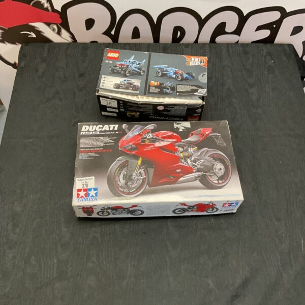 Lego Technic Ducati Panigale 42134 unbuilt building set in box.
