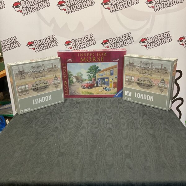 Ravensburger Inspector Morse jigsaw puzzle, 1000 piece puzzle box.