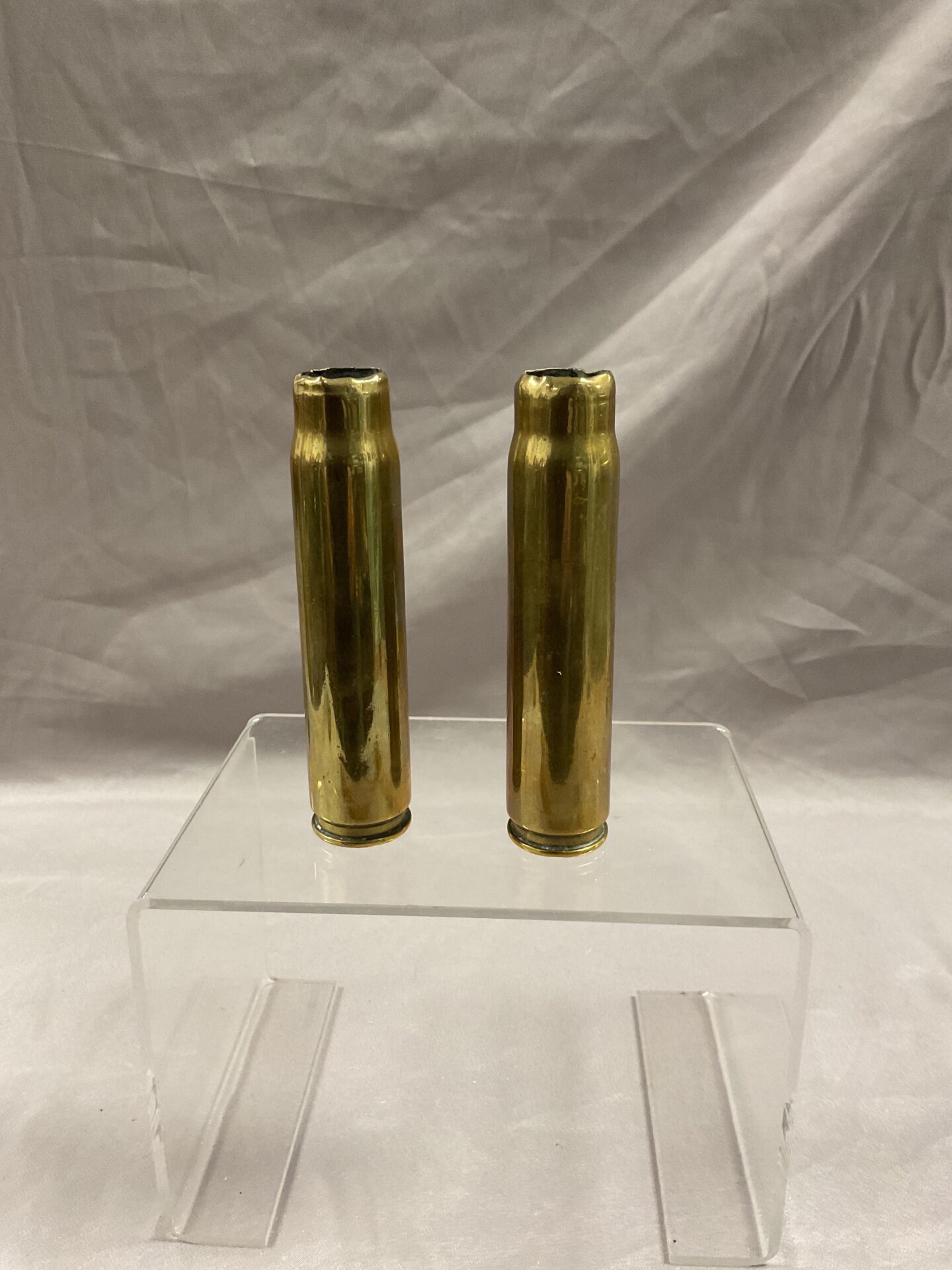 784 Two 1942 20mm Brass Shell casing