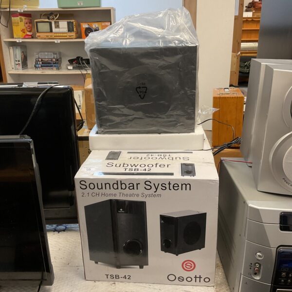 Osotto TSB-42 subwoofer, a passive bass speaker for home audio.