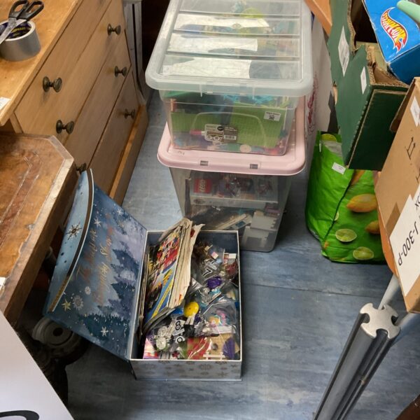 Three boxes of mixed Lego including Lego Friends pieces.