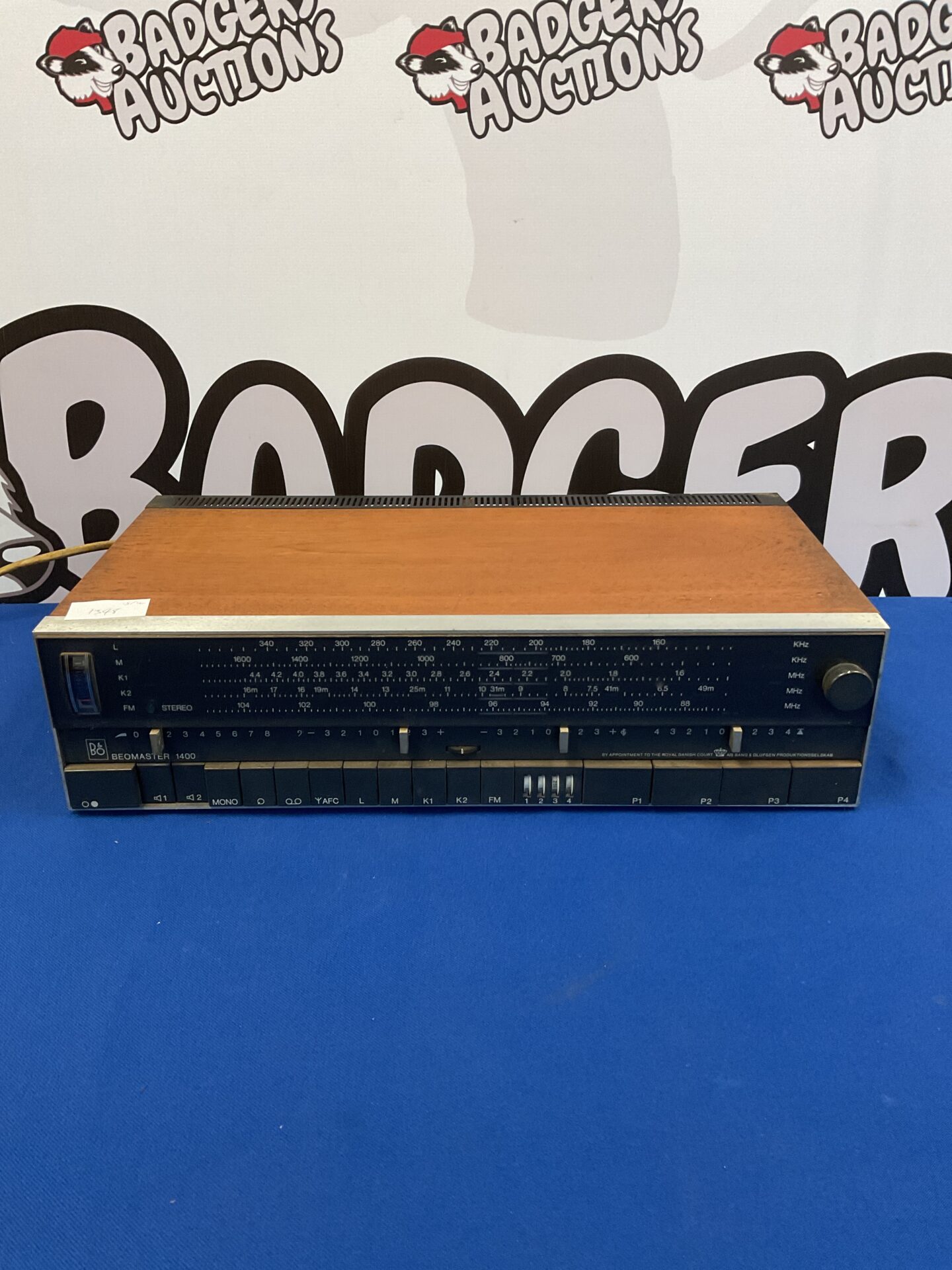 153 Bang & olufsen beomaster 1400 tuner amp