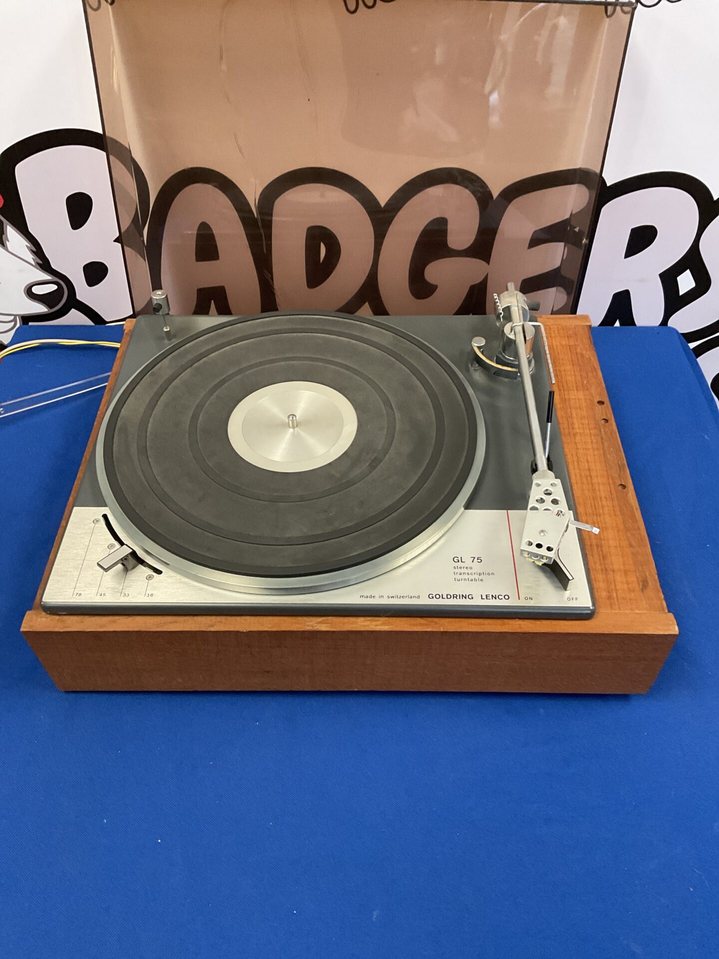 158 Goldring lenco gl 75 turntable