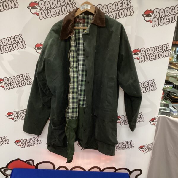 XXL Stormafit waxed coat, ideal for country and outdoor pursuits.