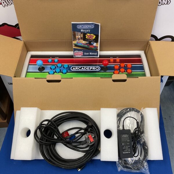 Arcade Pro Mercury home arcade system with Pandora's Treasure console.