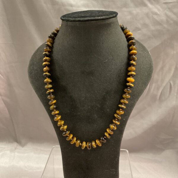 Tigers eye bead 18” necklace