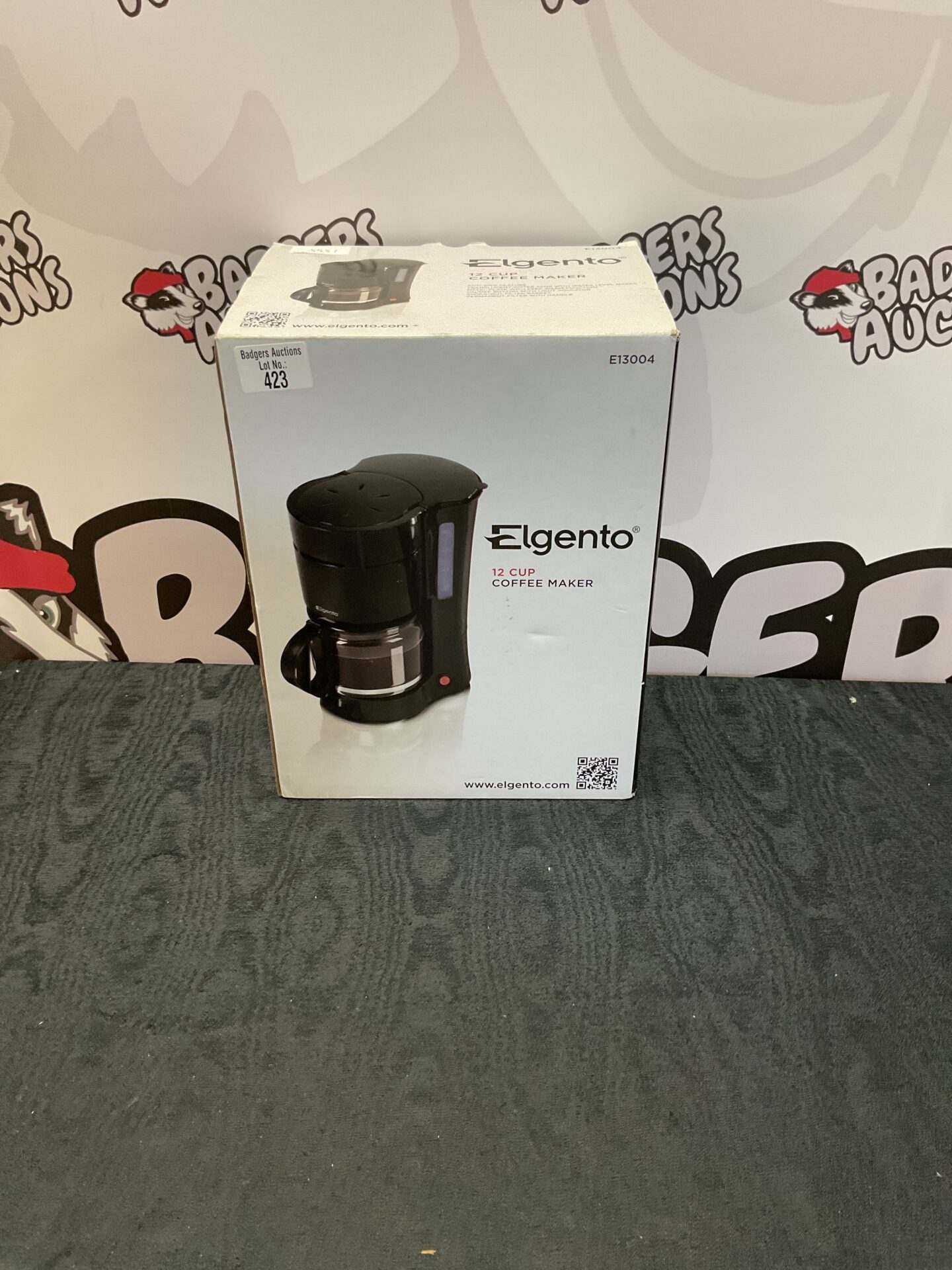 423 New Elgento 12 cup coffee maker