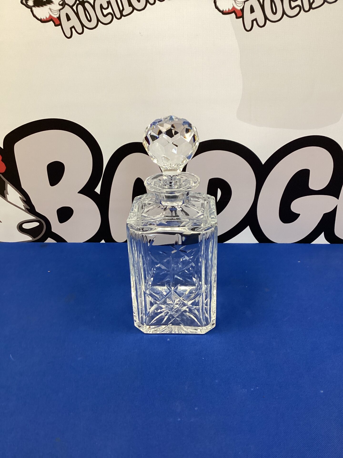 256 Stewart Crystal Decanter