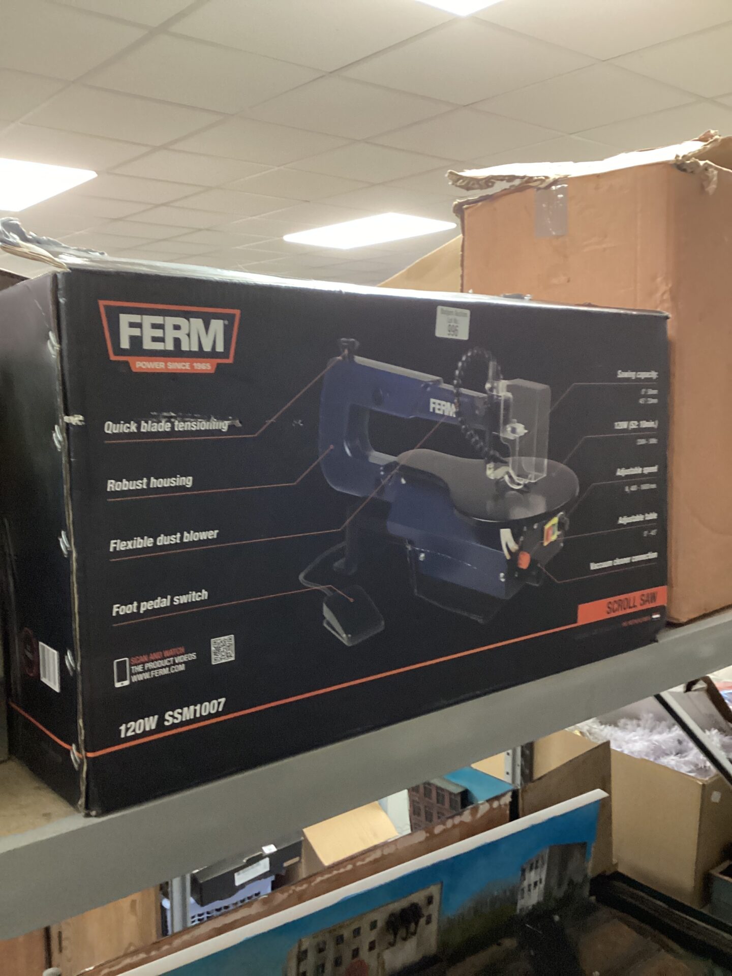 996 Ferm Scroll Saw in box
