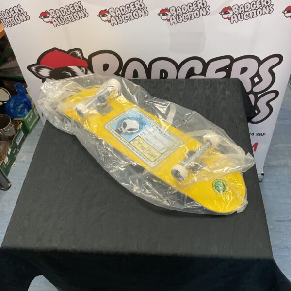 Vintage Blind skateboard with Tensor trucks, complete setup.
