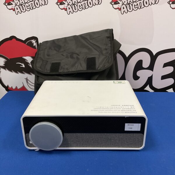 Front view of the Elephas HD projector in used condition.